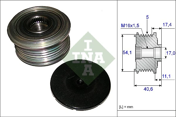 Alternator Freewheel Clutch